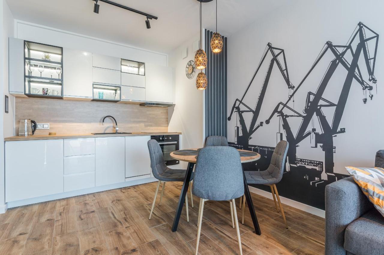 Apartament Port Apartman Gdynia Kültér fotó